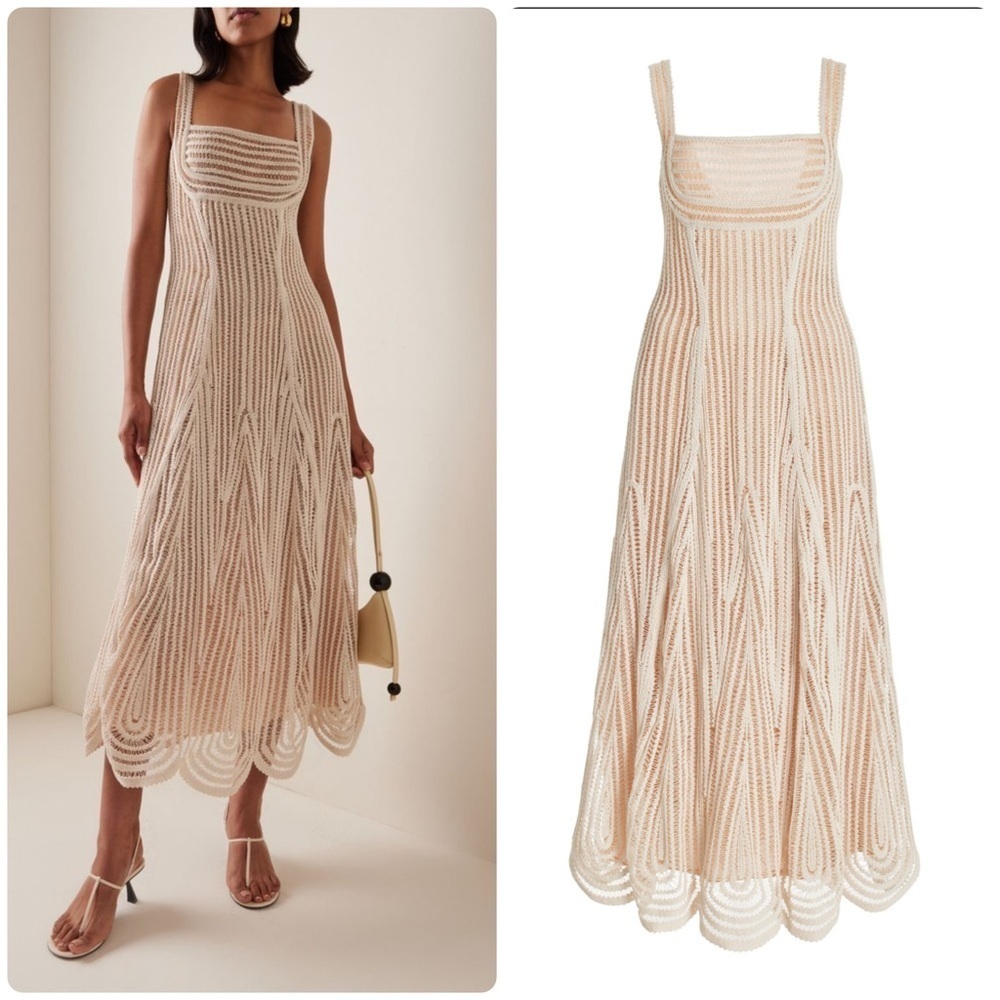 New SIMKHAI Gianetta Crochet Dress
